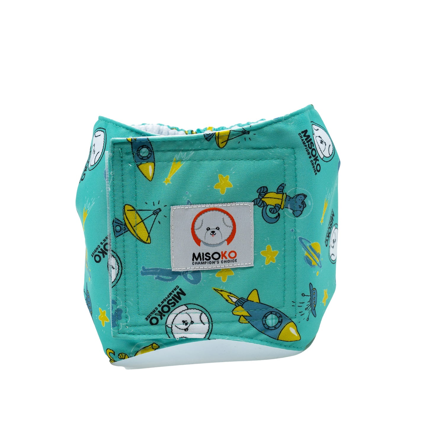 MISOKO Набір багаторазових підгузків для кобелів, Hollidays, розмір XL, 3 шт
