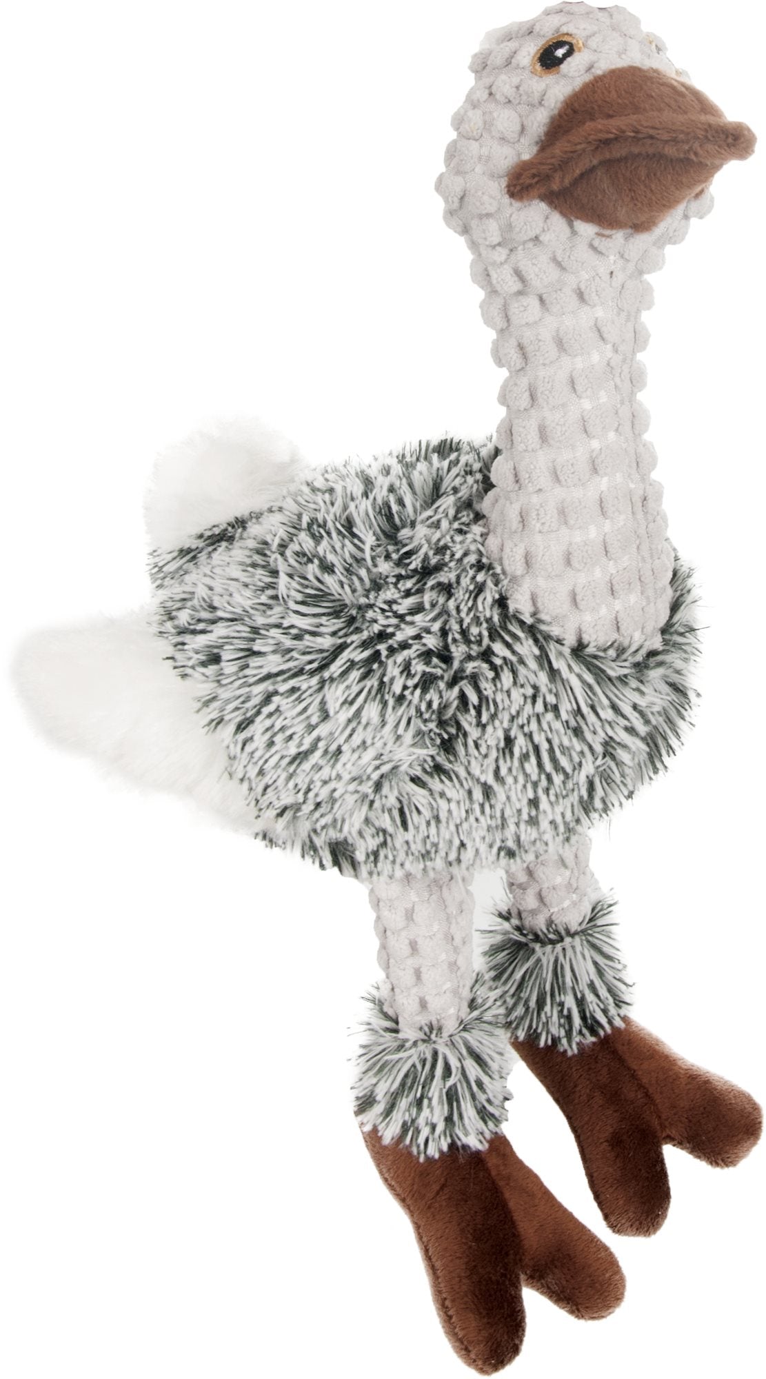 Flamingo Emu Plush страус ему, м'яка іграшка для собак, плюш, 30 см