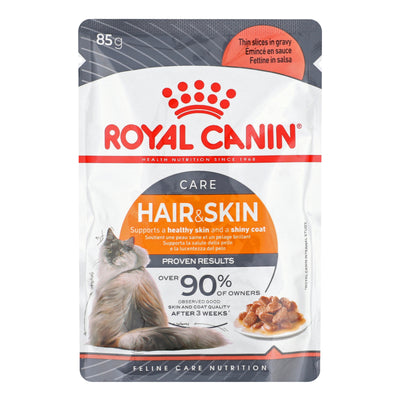 Royal Canin Hair & Skin Care шматочки в соусі, вологий корм для котів, 85 г