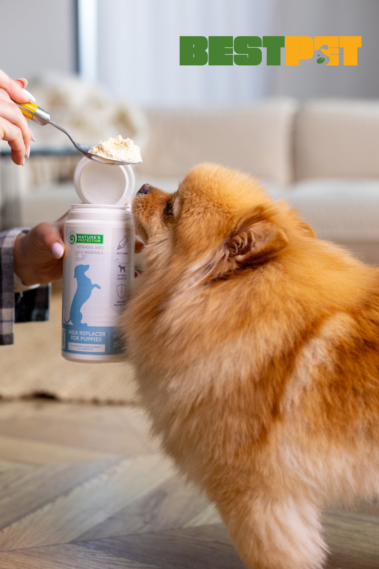 Nature's Protection Puppy-milk Замінник молока для цуценят, 200 г