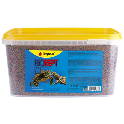 Корм Tropical Biorept W для водоплавних черепах гранули 1,5 кг