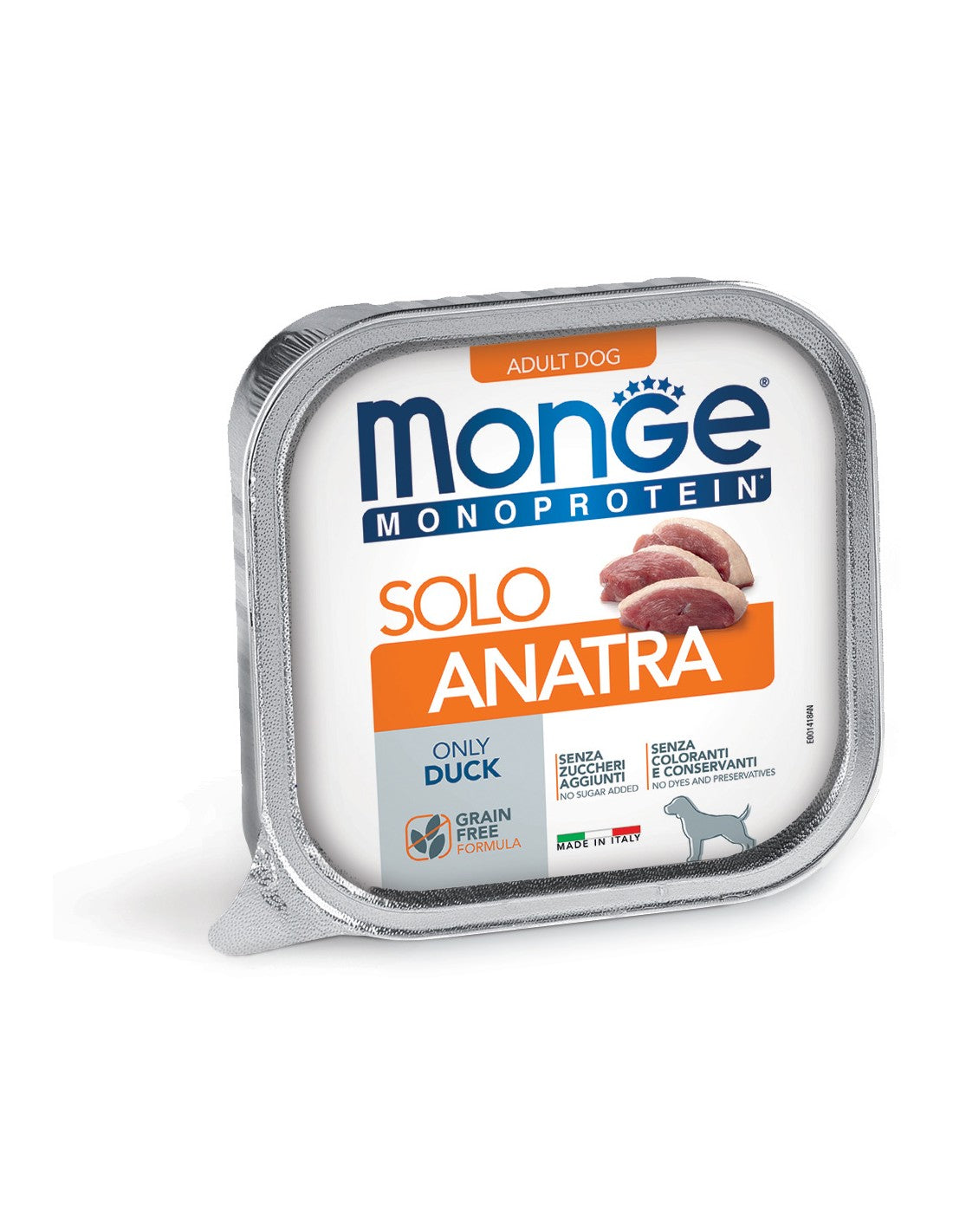 MONGE DOG "SOLO" DUCK 150 г корм консервований для собак