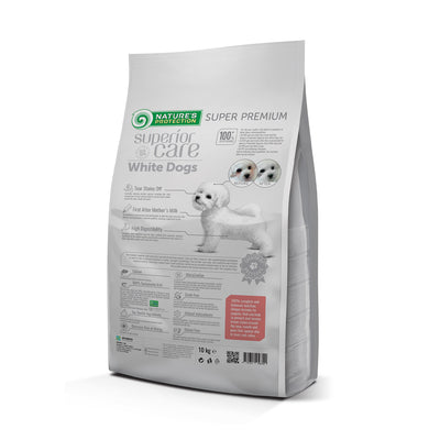 Nature's Protection Superior Care White Dogs Grain Free Salmon Starter All Breeds Сухий беззерновий корм (стартер) для ц