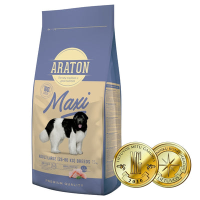 ARATON Maxi Adult Сухий корм для дорослих собак великих порід 15 кг