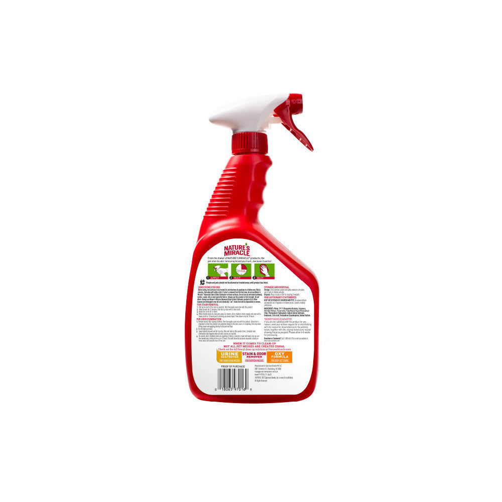 Засіб 8in1 Nature_s Miracle ADV Dog Stain and Odor Elimin Spray для усунення плям та запахів від собак з посиленою формулою 946 мл
