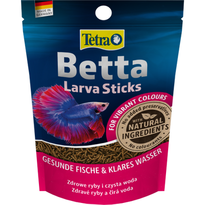 Корм сухий Tetra Betta Larva Sticks для рибок півників в паличках 5 г