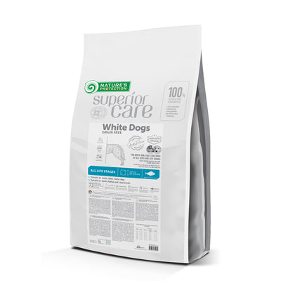 Nature's Protection Superior Care White Dogs Grain Free White Fish All Sizes&Life Stages Сухий беззерновий корм для соба