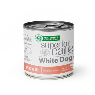 Nature's Protection Superior Care White Gogs Adult Soup Tuna & Salmon Суп для собак з білим забарвленням з тунцем і лосо