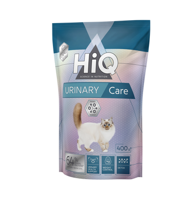 HiQ Urinary Care Сухий корм для профілактики і лікування сечо-кам'яної хвороби у дорослих котів, 400 г