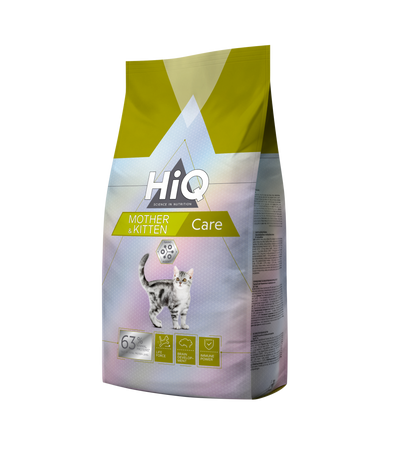 HiQ Kitten and Mother Сare Сухий корм для кошенят віком до 1 року, для вагітних і годуючих кішок, 1,8 кг