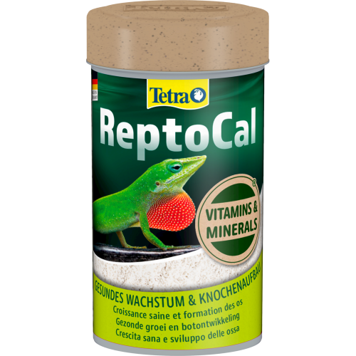 Корм Tetra ReptoCal для рептилій, мінеральна добавка 60 г/ 100 мл