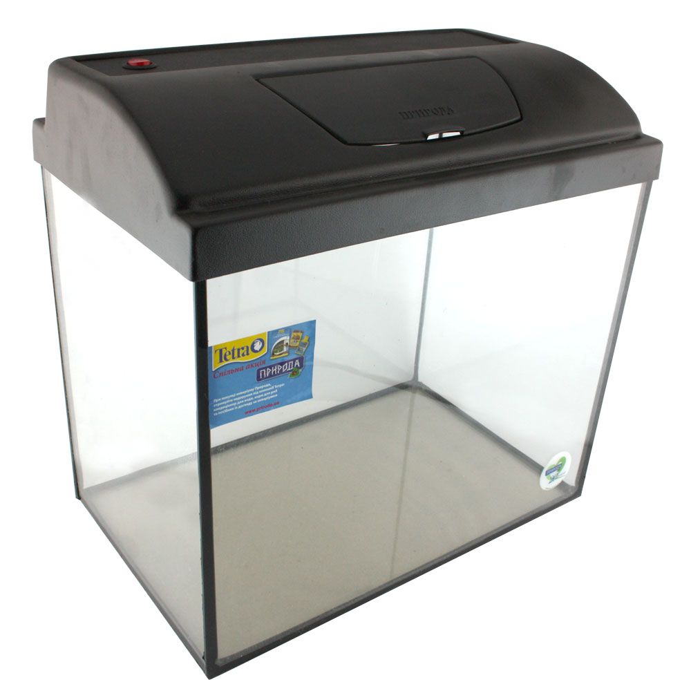 Акваріумний комплект Природа Неон Led прямий 60x30x42 см 72 л