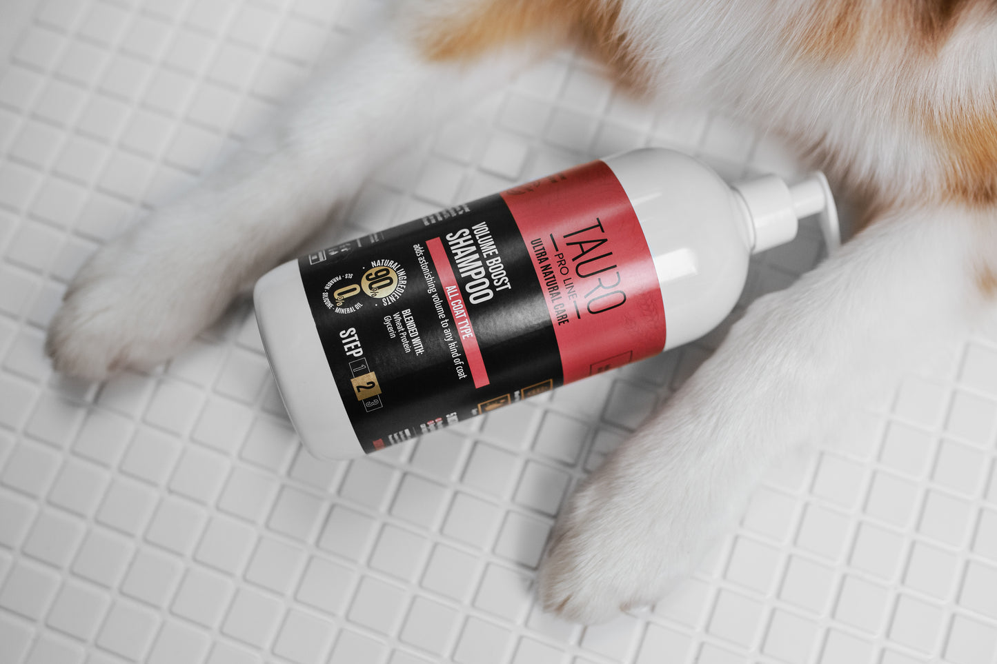 Tauro Pro Line Ultra Natural Care Volume Boost Shampoo Шампунь для надання об'єму шерсті собак і котів, 1000 мл