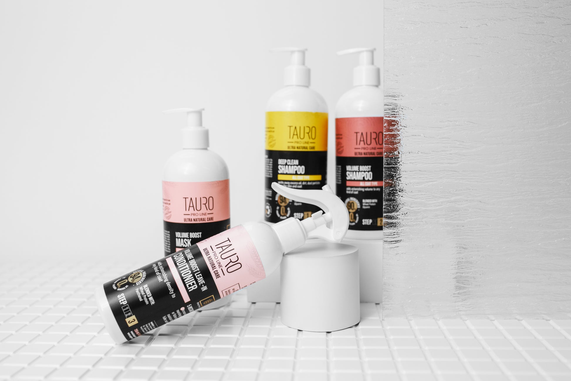 Tauro Pro Line Ultra Natural Care Volume Boost Leave-In Conditionier Незмивний кондиціонер для надання об'єму шерсті соб