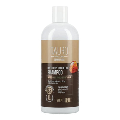 Tauro Pro Line Derma Care Dry & Itchy Skin Relief Shampoo Шампунь для усунення сухості і свербежу шкіри для собак і коті