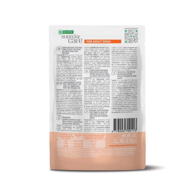 Nature's Protection Superior Care Red Coat Adult Tuna Додатковий вологий корм для собак з рудим забарвленням з тунцем, 7