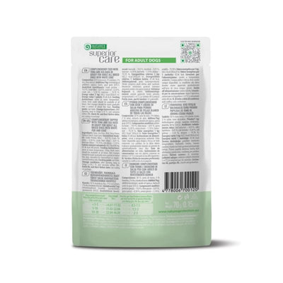 Nature's Protection Superior Care White Dogs Adult Tuna & Sea Bass Додатковий вологий корм для собак з білим забарвлення