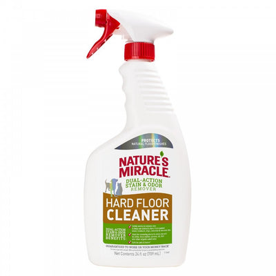 Засіб 8in1 Nature s Miracle Hard Floor Cleaner Dual Action Stain and Odor Remover для усунення плям і запахів для всіх видів підлоги 709 мл