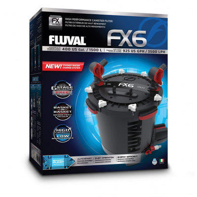 Фільтр Hagen Fluval FX6 для акваріума зовнішній пластик метал гума до 1500 л
